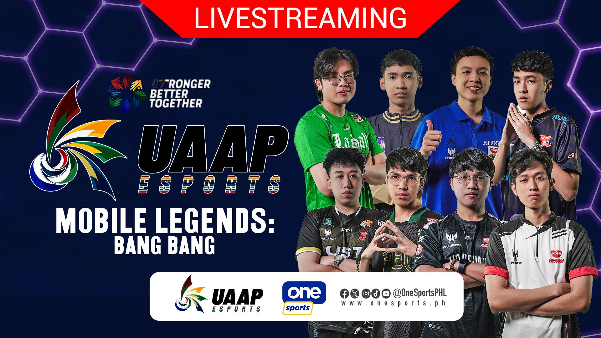 LIVESTREAM | Mobile Legends: Bang Bang semifinals and finals of UAAP esports tournament